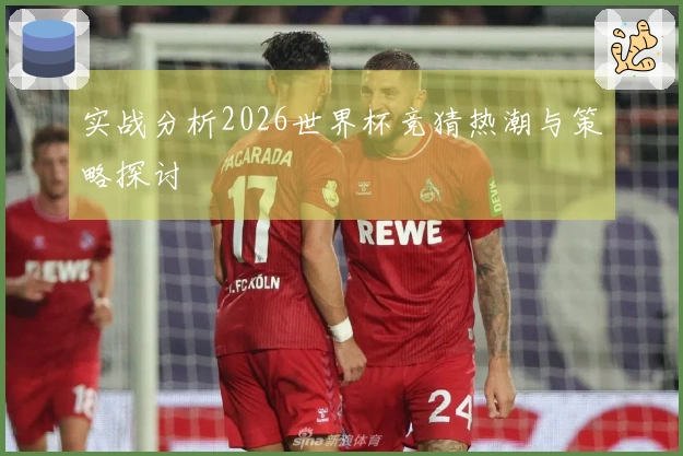实战分析2026世界杯竞猜热潮与策略探讨